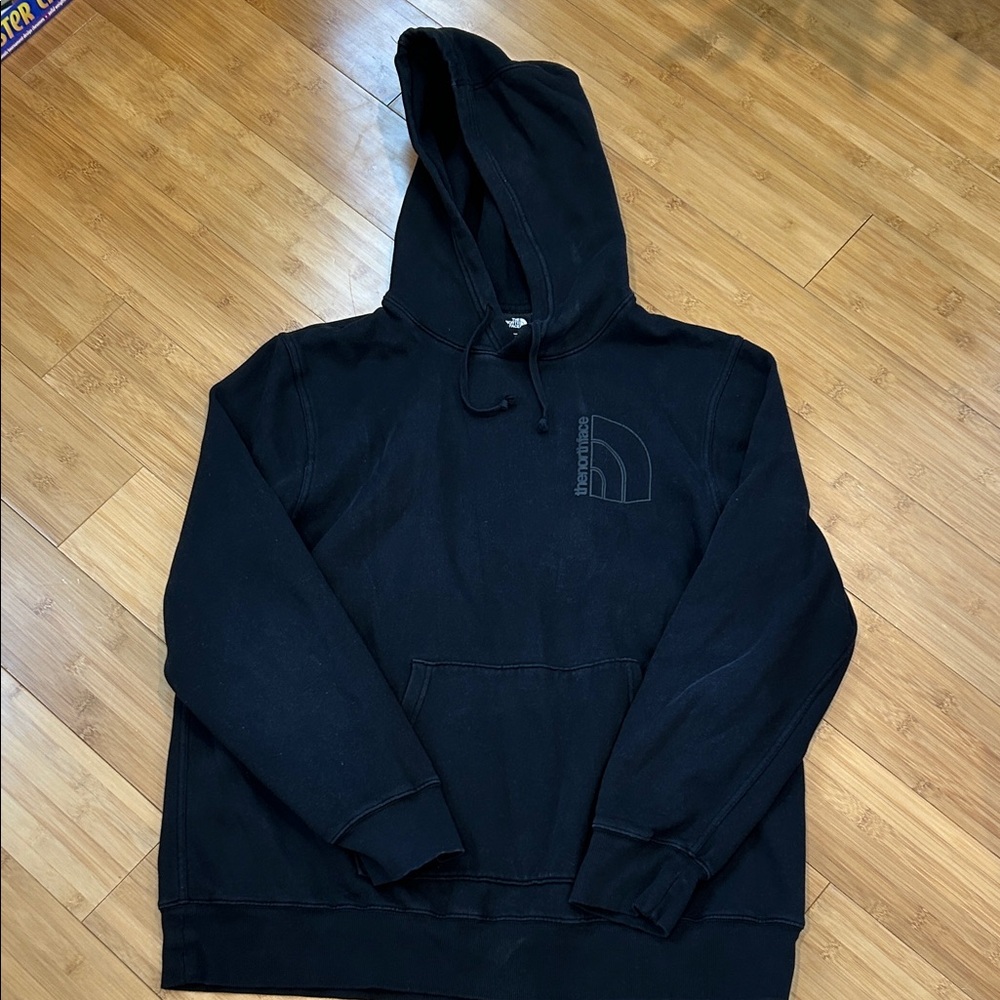 The North Face Black Hoodie size XXL